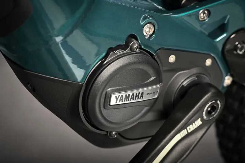 2024 Haibike AllMtn 7 - Rock Shox equipped Full suspension Electric Bike - Ocean / Orange-2