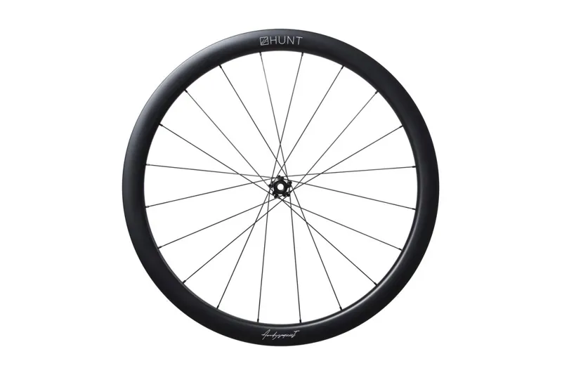 HUNT 44 Aerodynamicist Carbon Disc Wheelset in Black-1