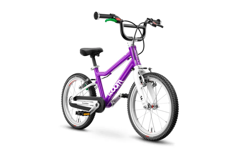 woom ORIGINAL 3 - 16 inch Lightweight Kids Bike - Purple-1
