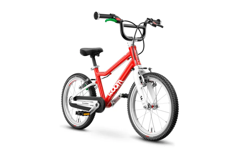woom ORIGINAL 3 - 16 inch Lightweight Kids Bike - Red-1