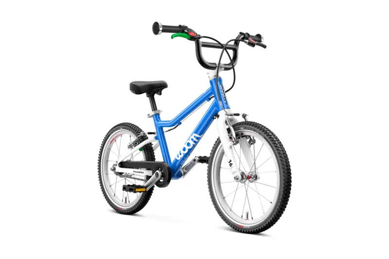 woom ORIGINAL 3 AUTOMAGIC - 16 inch Lightweight Kids Bike - Blue-1