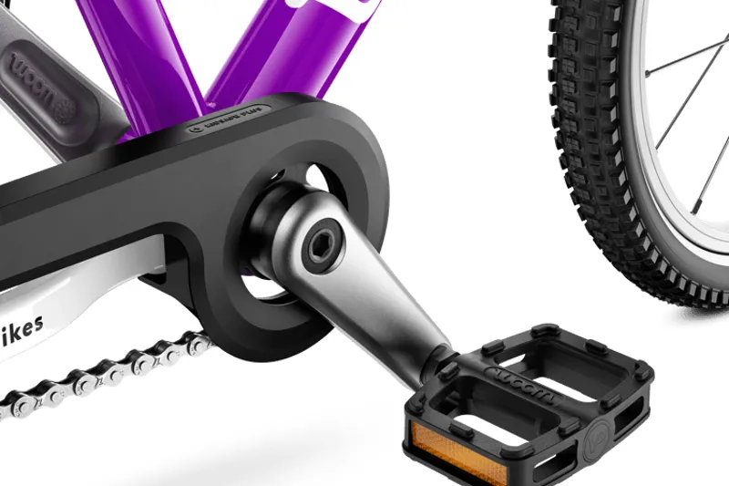 woom ORIGINAL 3 AUTOMAGIC - 16 inch Lightweight Kids Bike - Purple-7