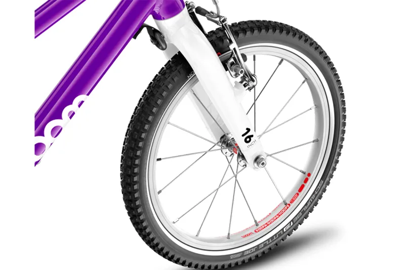 woom ORIGINAL 3 AUTOMAGIC - 16 inch Lightweight Kids Bike - Purple-10