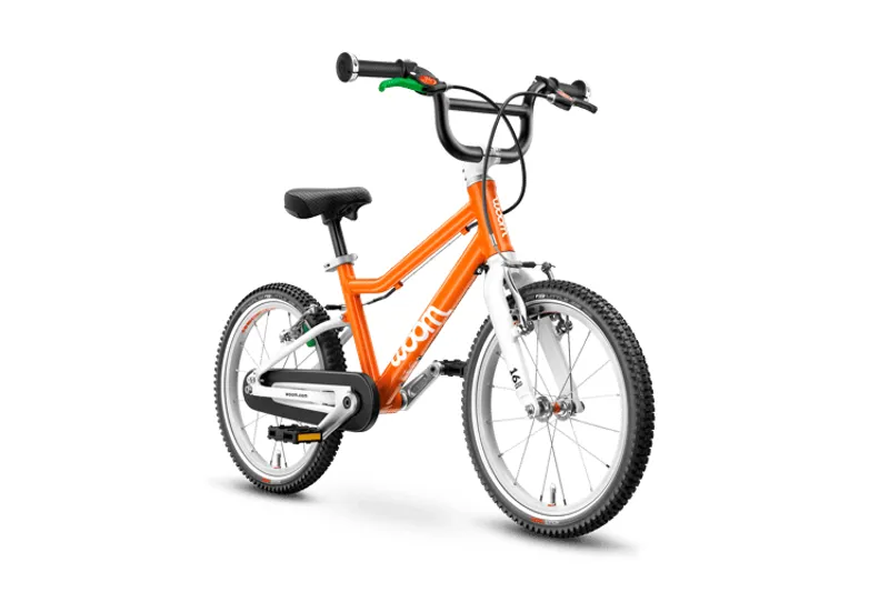 woom ORIGINAL 3 - 16 inch Lightweight Kids Bike - Flame Orange-1