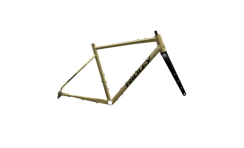 Ridley Kanzo Adventure Aluminium Frameset - Gravel Bike Frame - Bronze Green