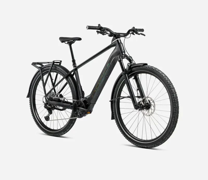 2025 Orbea Kemen Adv 30 - Electric Hybrid Bike - Diamond Black-1