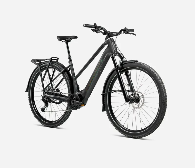 2025 Orbea Kemen Adv 30 Mid - Electric Hybrid Bike - Diamond Black-1