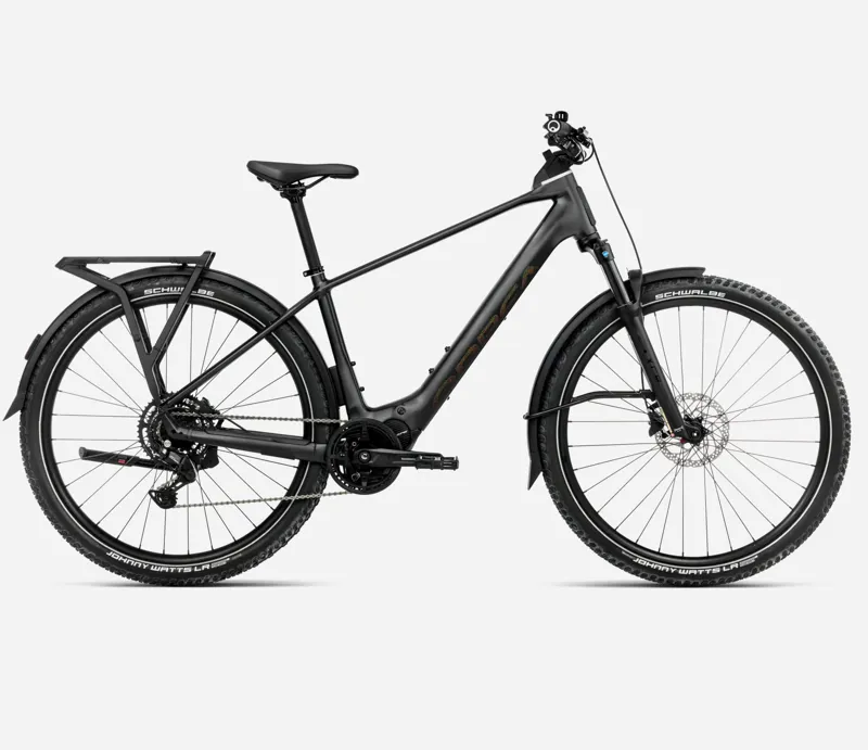 2025 Orbea Kemen Adv 30 - Electric Hybrid Bike - Diamond Black