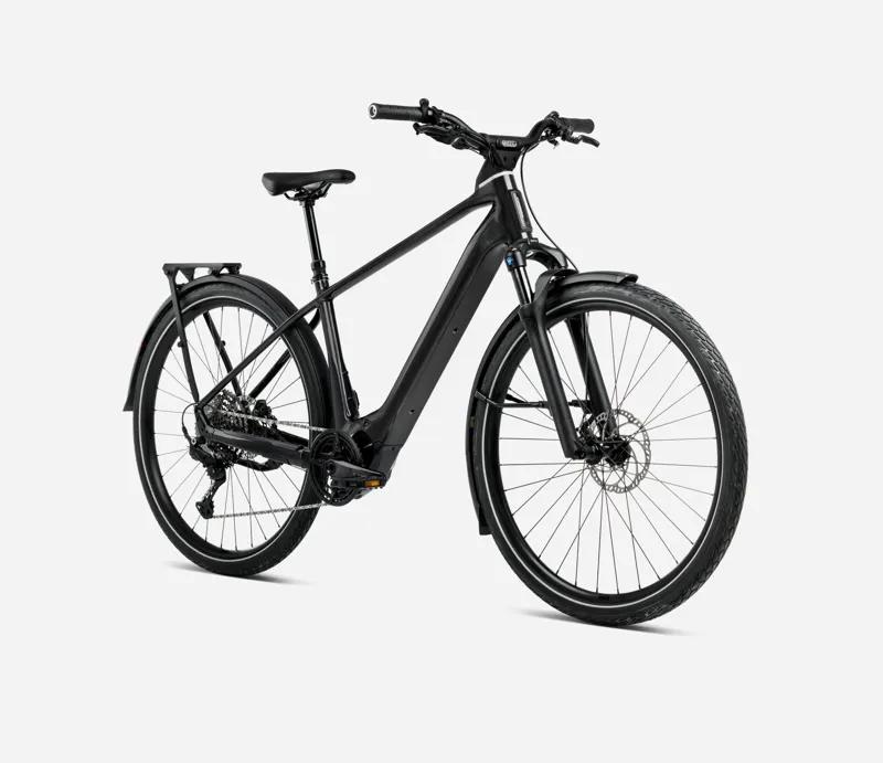 2025 Orbea Kemen Tour 20 - Electric Hybrid Bike - Diamond Black-1
