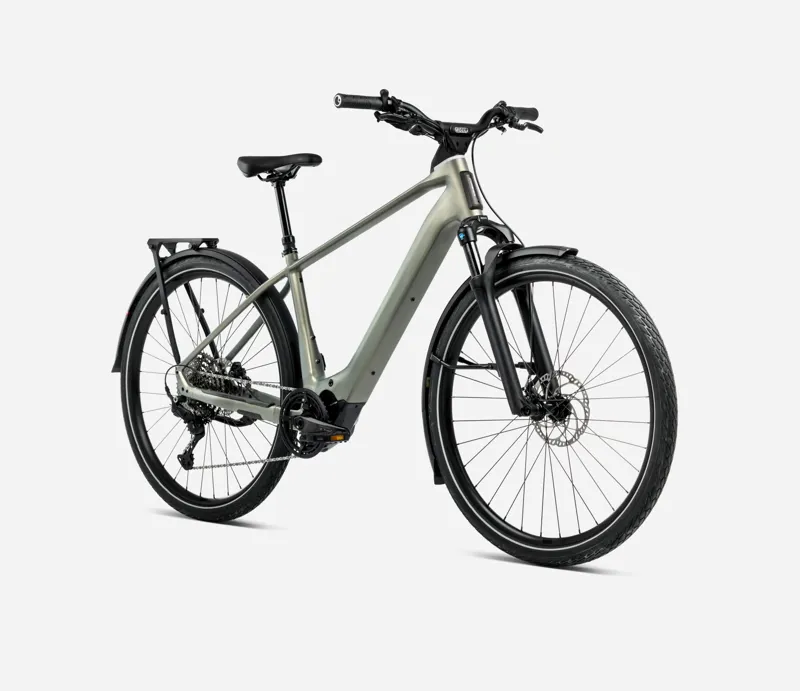 2025 Orbea Kemen Tour 10 - Electric Hybrid Bike - Spaceship Green-1