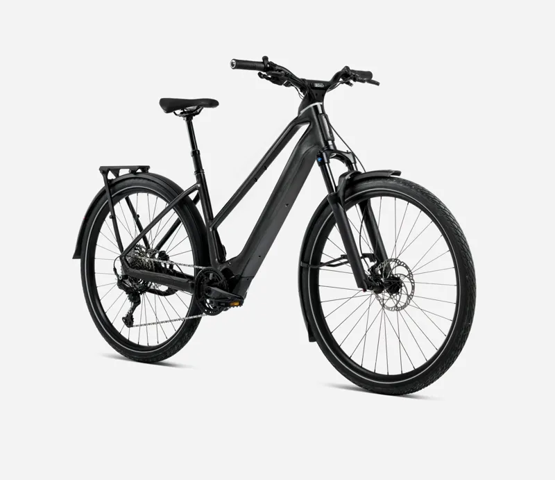 2025 Orbea Kemen Tour 10 Mid - Electric Hybrid Bike - Diamond Black-1