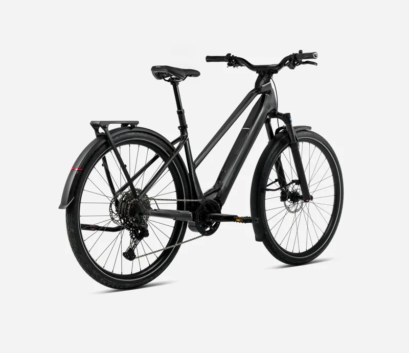 2025 Orbea Kemen Tour 10 Mid - Electric Hybrid Bike - Diamond Black-2