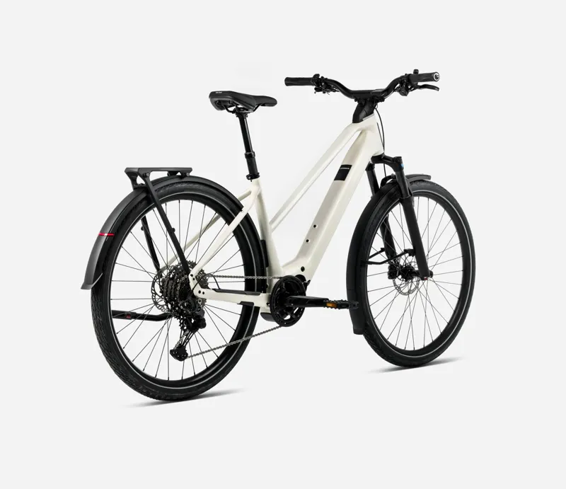 2025 Orbea Kemen Tour 20 Mid - Electric Hybrid Bike - Ivory White-1
