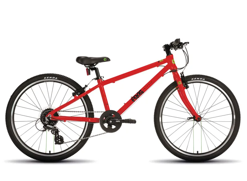 Frog 62 Hybrid - 24 inch Lightweight Kids Bike - Red