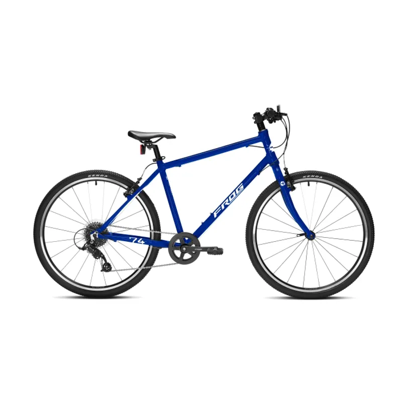 Frog 74 Hybrid - 26 inch Lightweight Kids Bike - Electric Blue