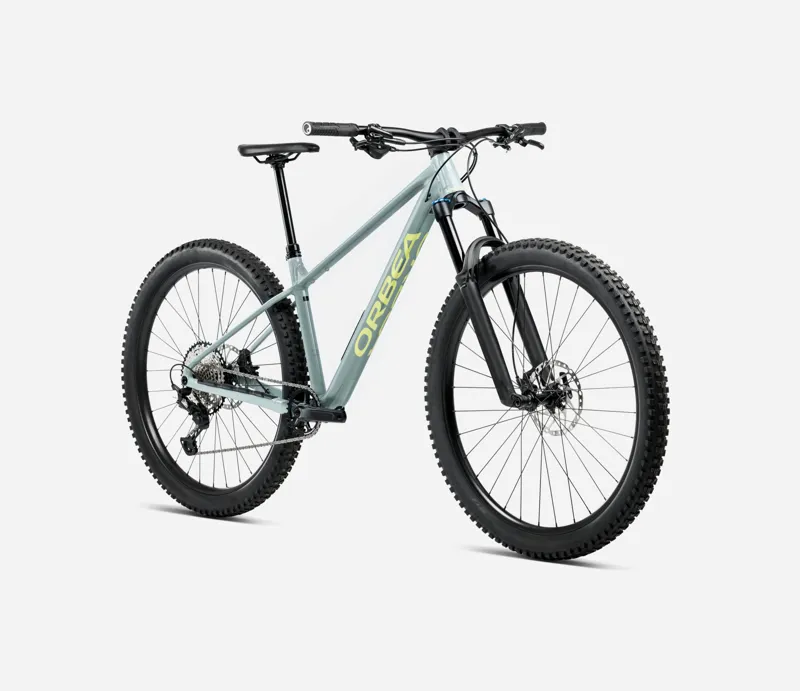 2025 Orbea Laufey H-LTD - Hardtail Mountain Bike - Blue Stone / Spicy Lime-2