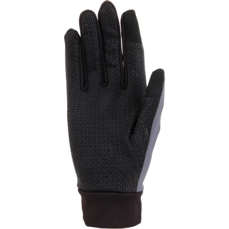 Madison Freewheel Stellar-Tech Windproof Gloves / Black - Castle Grey-1