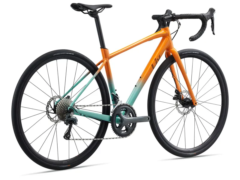 2022 Liv Avail AR 2 Womens Endurance Road Bike in Marigold/Ocean-1