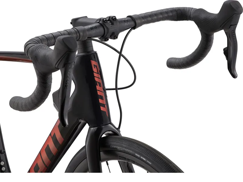 Giant Defy Advanced 0 - Endurance Road Bike - Carbon / Terracotta-2