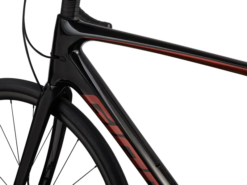 Giant Defy Advanced 0 - Endurance Road Bike - Carbon / Terracotta-4