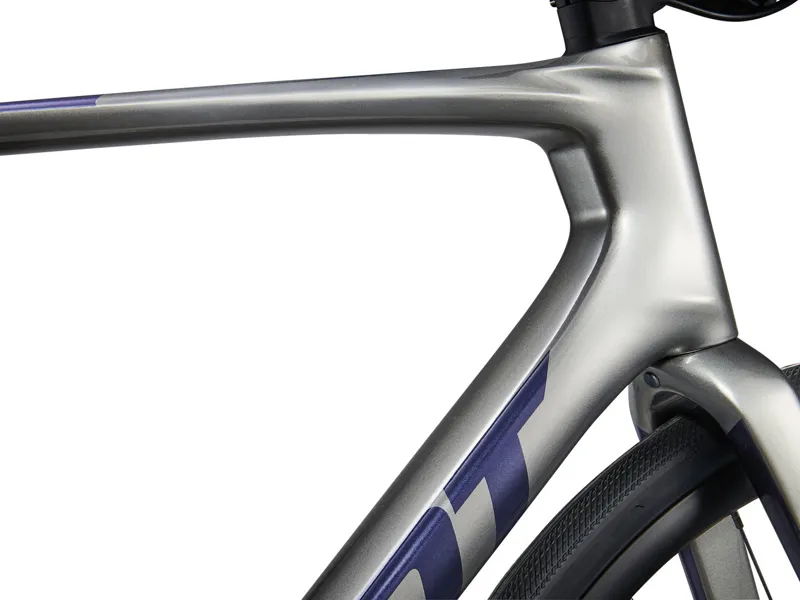 2024 Giant Defy Advanced 1 - Endurance Road Bike - Charcoal / Milky Way-10