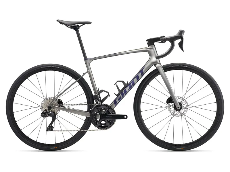 2024 Giant Defy Advanced 1 - Endurance Road Bike - Charcoal / Milky Way