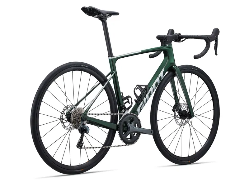 2024 Giant Defy Advanced 3 - Endurance Road Bike - Kelp Forest / Silver-1