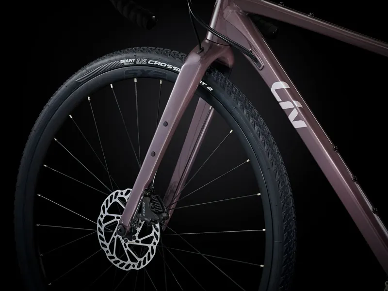 2024 Liv Devote 1 Gravel Bike Charcoal Plum