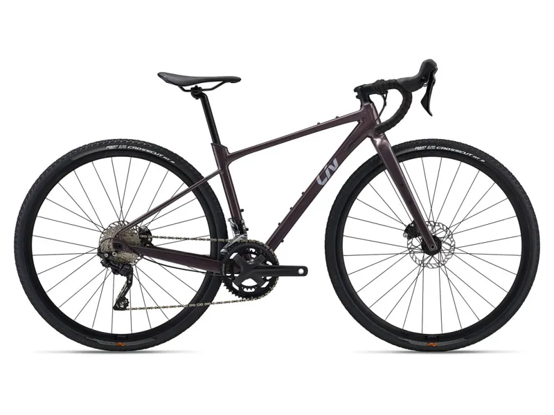 2024 Liv Devote 1 - Gravel Bike - Charcoal Plum