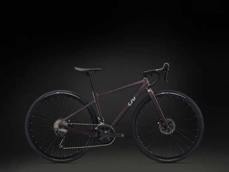 2024 Liv Devote 1 - Gravel Bike - Charcoal Plum-6