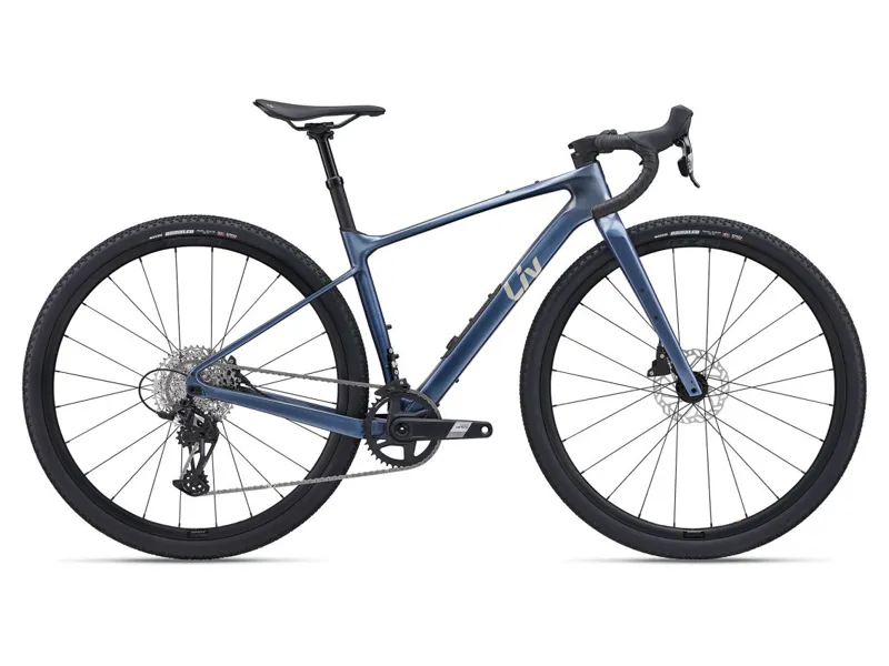 2024 Liv Devote Advanced 1 - Carbon Gravel Bike - Ice Age