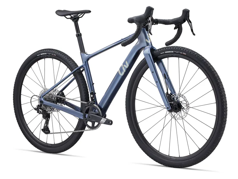2024 Liv Devote Advanced 1 - Carbon Gravel Bike - Ice Age-1