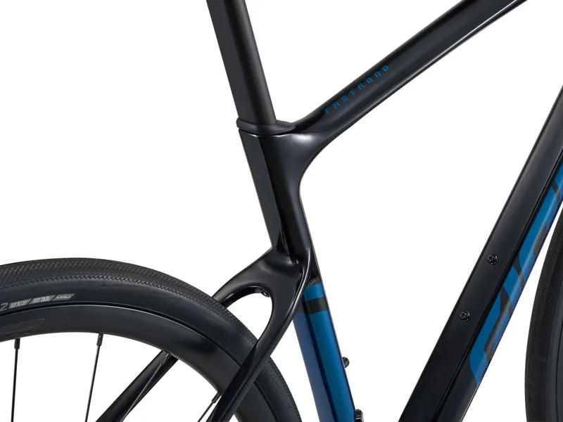 2024 Giant FastRoad Advanced 1 - Flat Bar Road Bike - Black-4