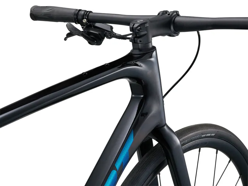 2024 Giant FastRoad Advanced 1 Flat Bar Road Bike Black