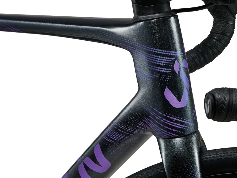 2024 Liv Langma Advanced 1 Disc - Road Bike - Black Diamond-1