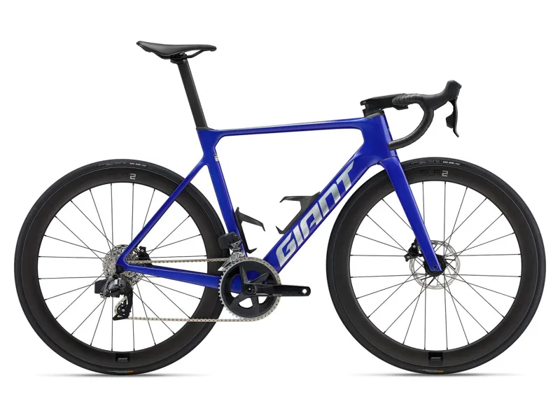 2024 Giant Propel Advanced 1 - Aero Road Bike - Aerospace Blue / Chrome