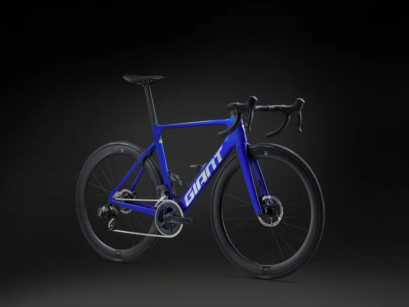 2024 Giant Propel Advanced 1 - Aero Road Bike - Aerospace Blue / Chrome-7