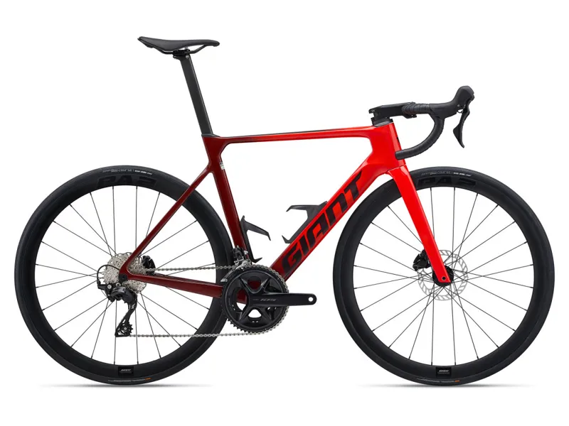 2024 Giant Propel Advanced 2 - Aero Road Bike - Pure Red