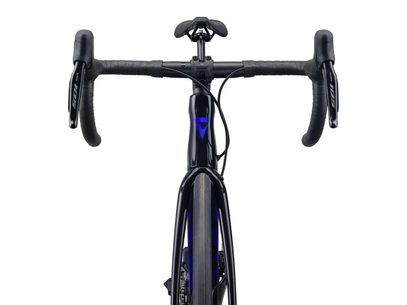 2024 Giant TCR Advanced 1 Disc - Gloss Carbon / Aerospace Blue-4