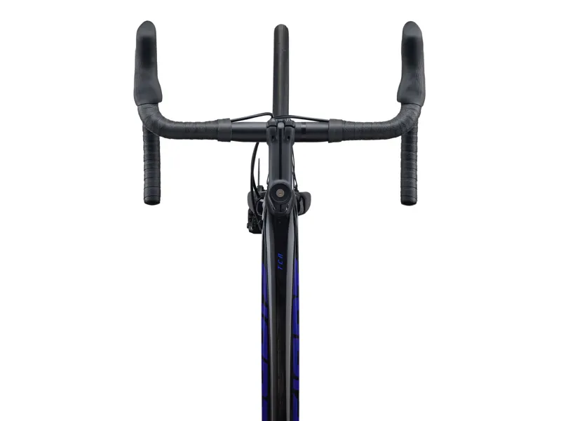 2024 Giant TCR Advanced 1 Disc - Gloss Carbon / Aerospace Blue-2