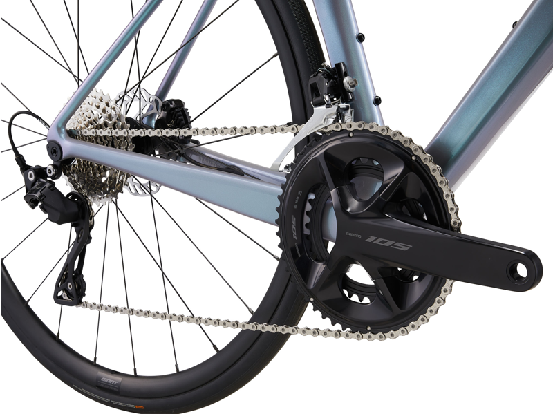 2025 Liv Langma Advanced 2 - 105 equipped Road Race bike - Prismatic Haze-3