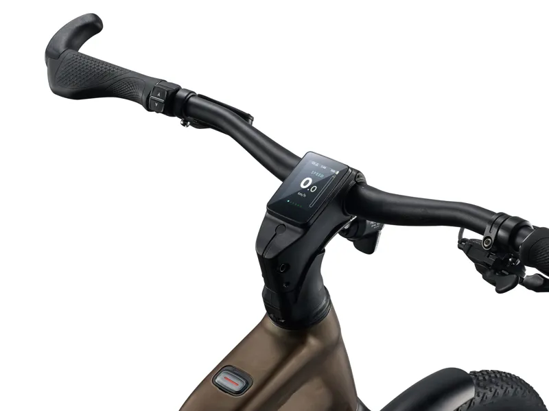 2026 Giant Explore E+ 3 - Electric Hybrid Bike - Pyrite Brown - Staggered Frame-1