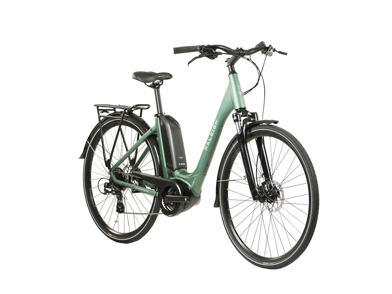 2022 Raleigh Motus - Electric Hybrid Bike - Vintage Green-1
