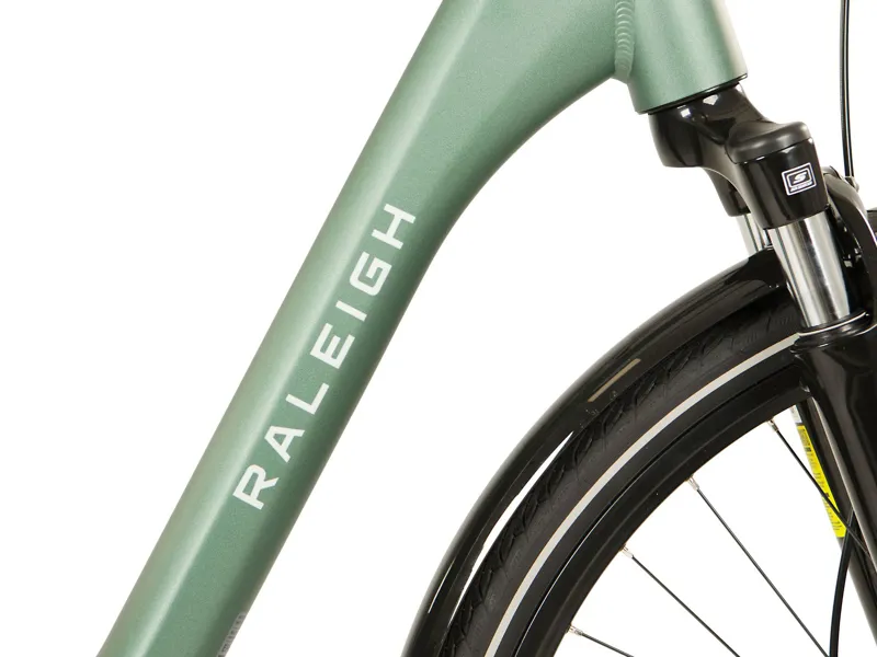 2022 Raleigh Motus - Electric Hybrid Bike - Vintage Green-5