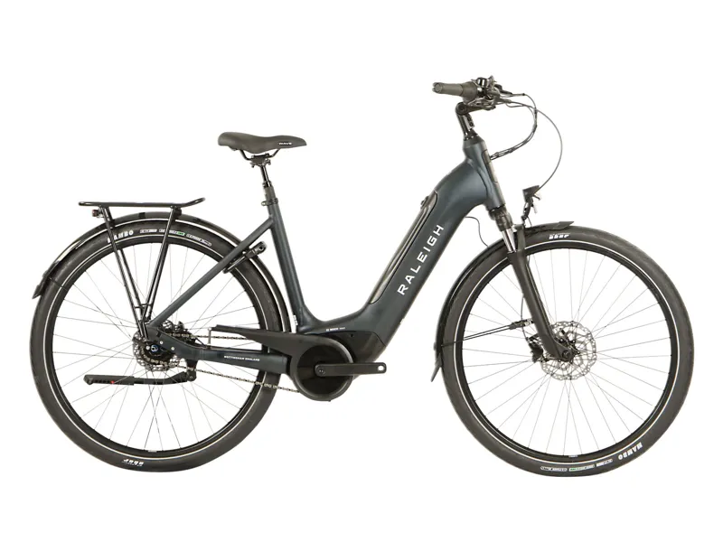 2024 Raleigh Motus Grand Tour Hub - Step Thru Electric Hybrid Bike - Black