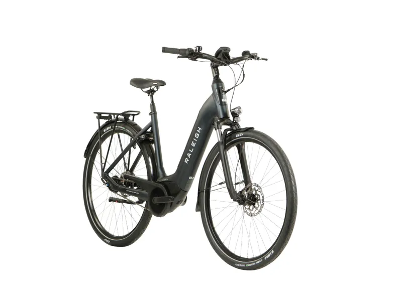 2024 Raleigh Motus Grand Tour Hub - Step Thru Electric Hybrid Bike - Black-1