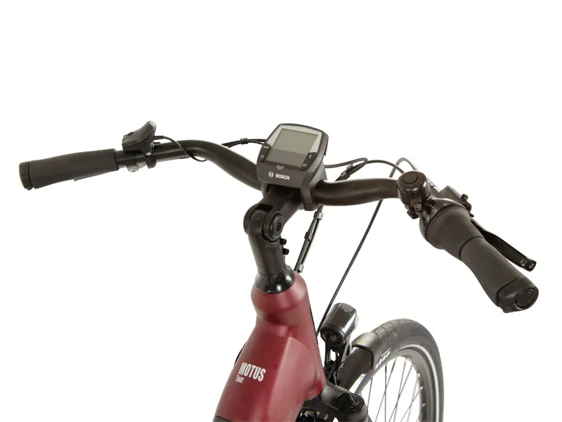 2024 Raleigh Motus Tour - Hub Gear - Step Thru Electric Hybrid Bike - Red-4