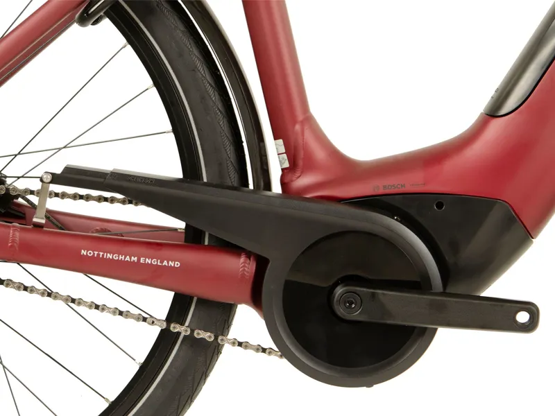 2024 Raleigh Motus Tour - Hub Gear - Step Thru Electric Hybrid Bike - Red-7