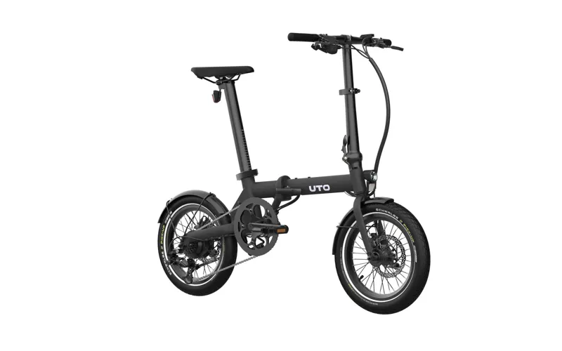 UTO Morning OG16 / 16inch wheel Folding Electric Bike / Onyx Black-1