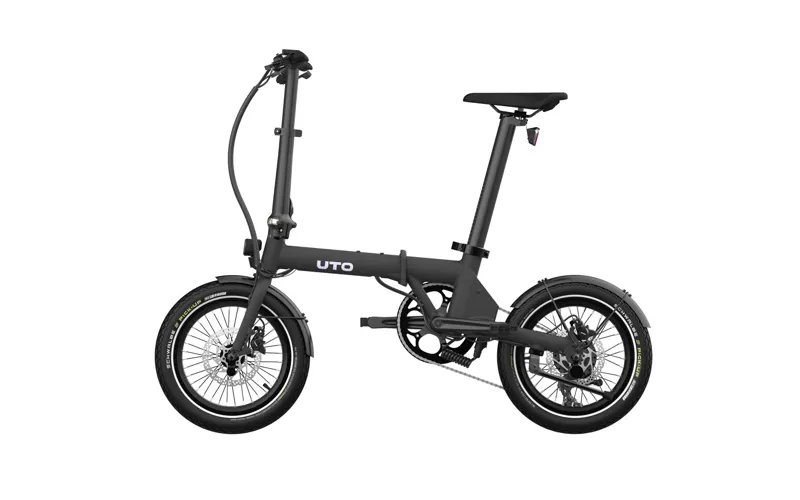 UTO Morning OG16 / 16inch wheel Folding Electric Bike / Onyx Black-3